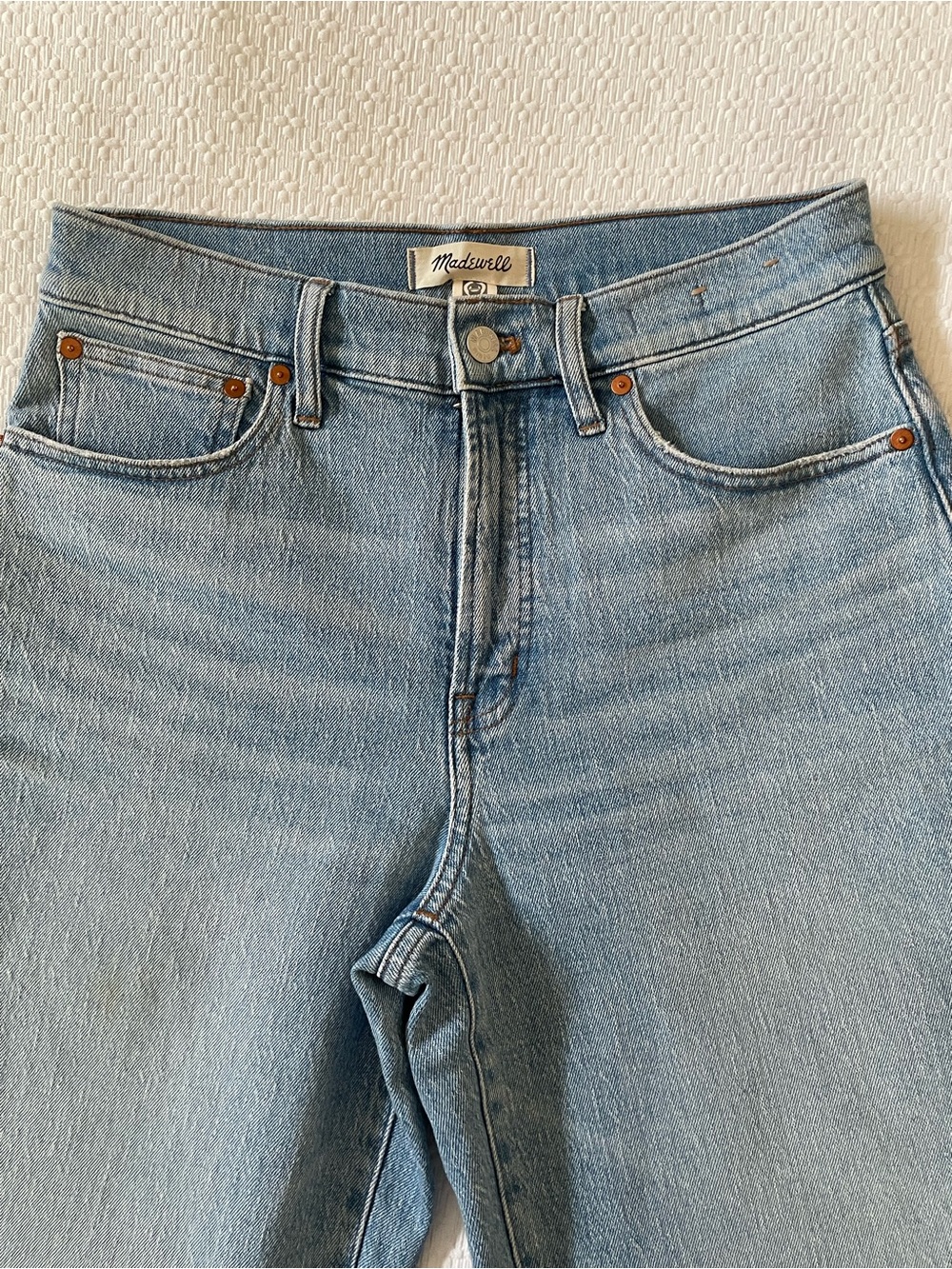Madewell The Perfect Vintage Wide Leg Crop Jean Sz 28